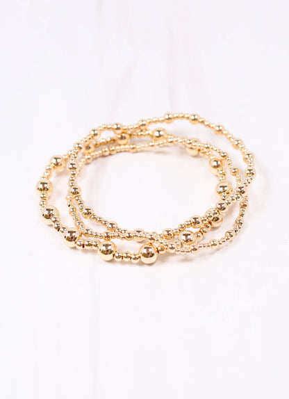 Wynette Bracelet Set GOLD: Default