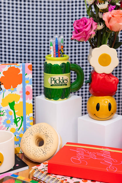 Novelty Ceramic Mug, Pickle Jar