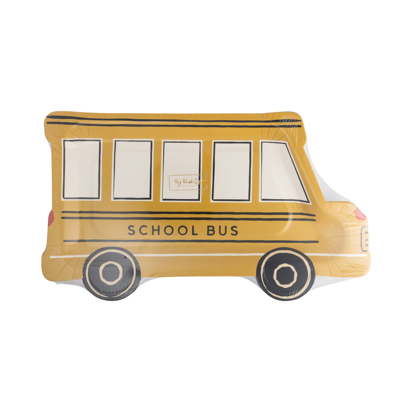 BTS1241 - School Bus Shaped Plate