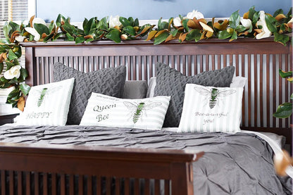 65" Real Touch White Magnolia Flower & Leaf All Seasons Garland Table Runner - Bria Blair Creative