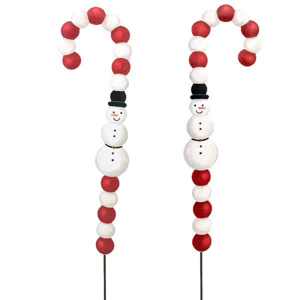 Snowman Candy Cane