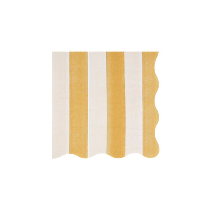 Fall Stripe Small Napkins