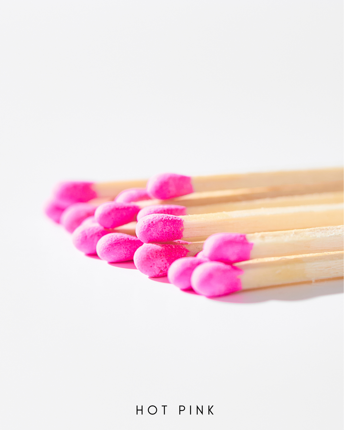 3'' Inch Match Stick Refills (140 Count): Hot Pink