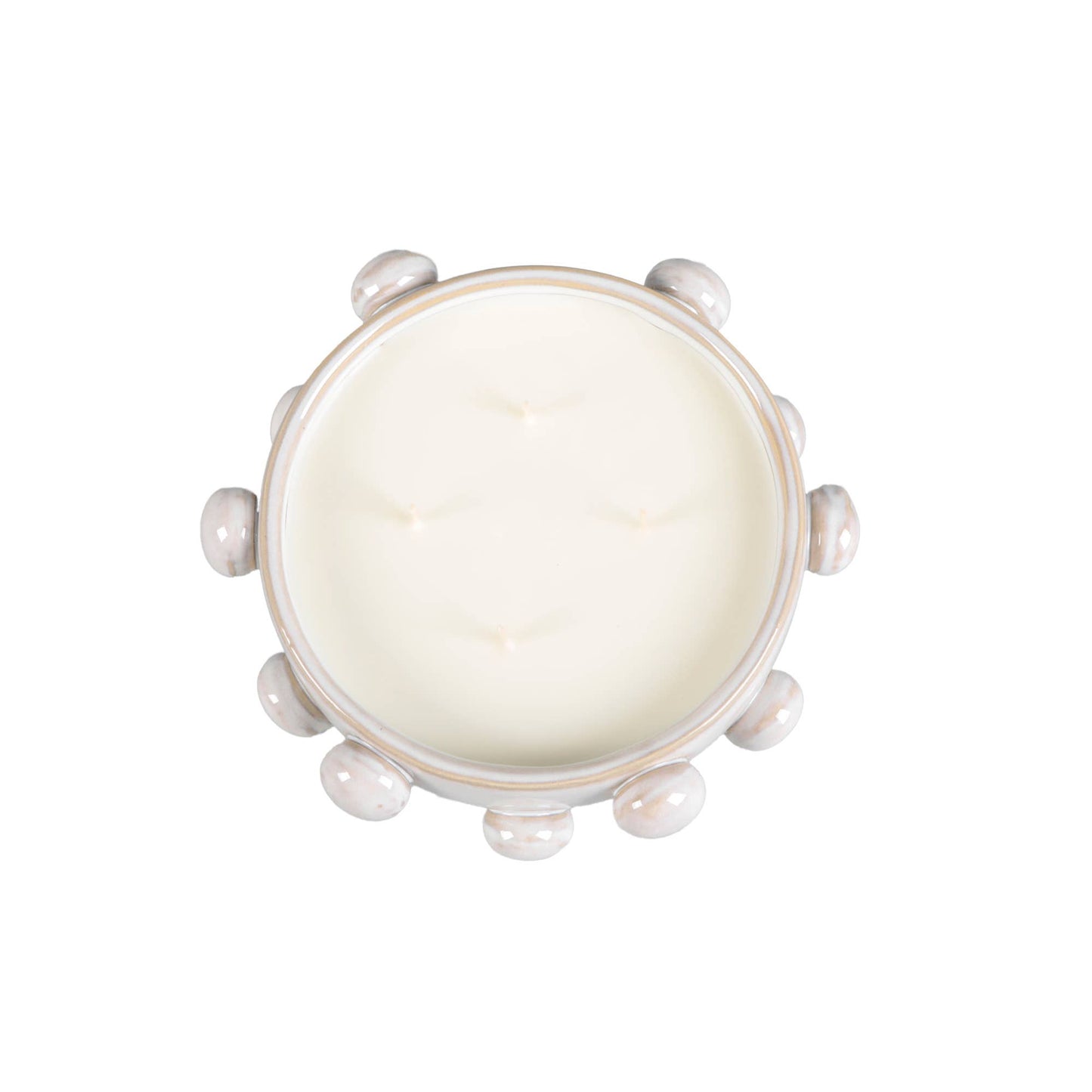 20 oz White Hobnail Pedestal Candle – Sweet Citrus