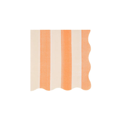 Fall Stripe Small Napkins