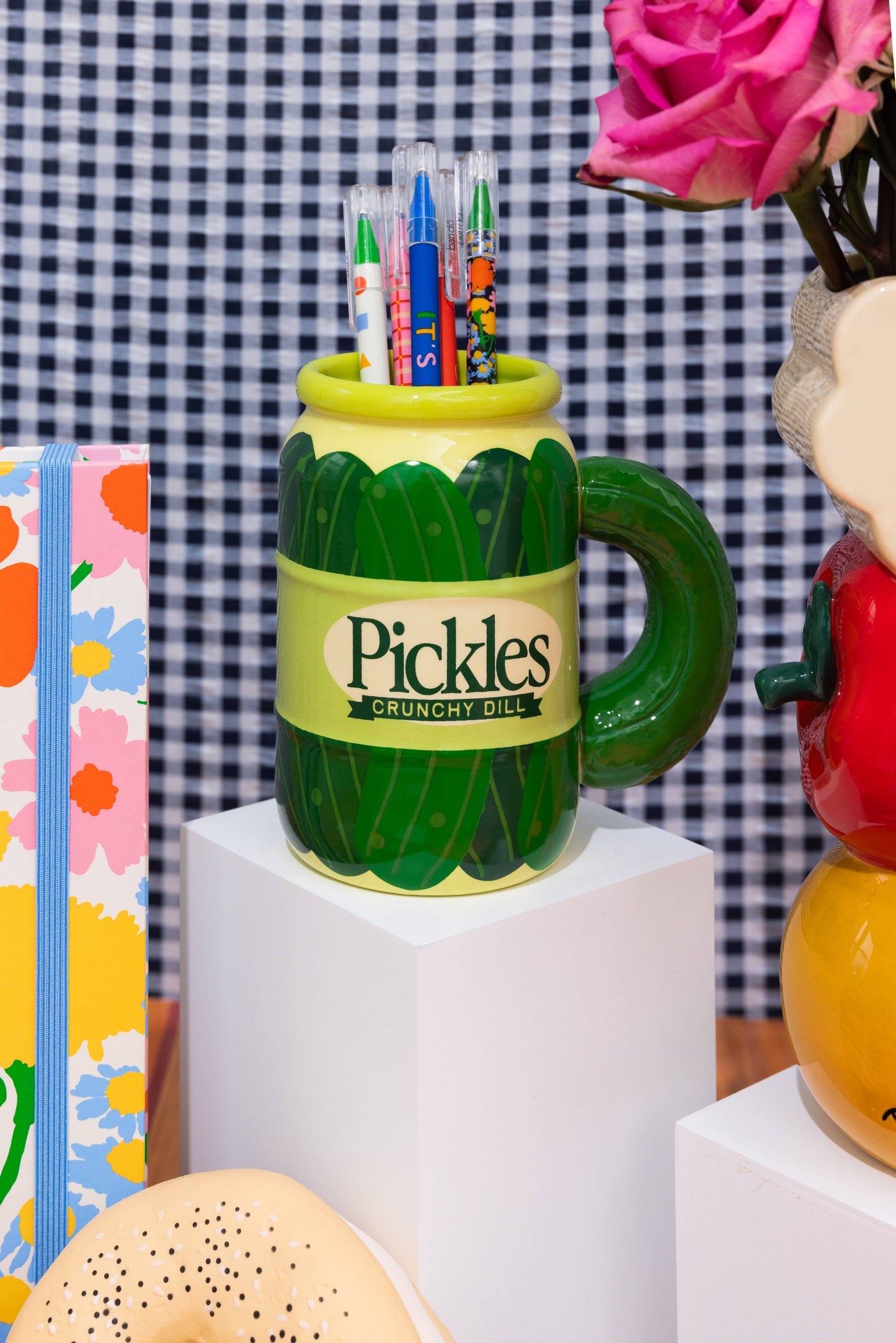 Novelty Ceramic Mug, Pickle Jar