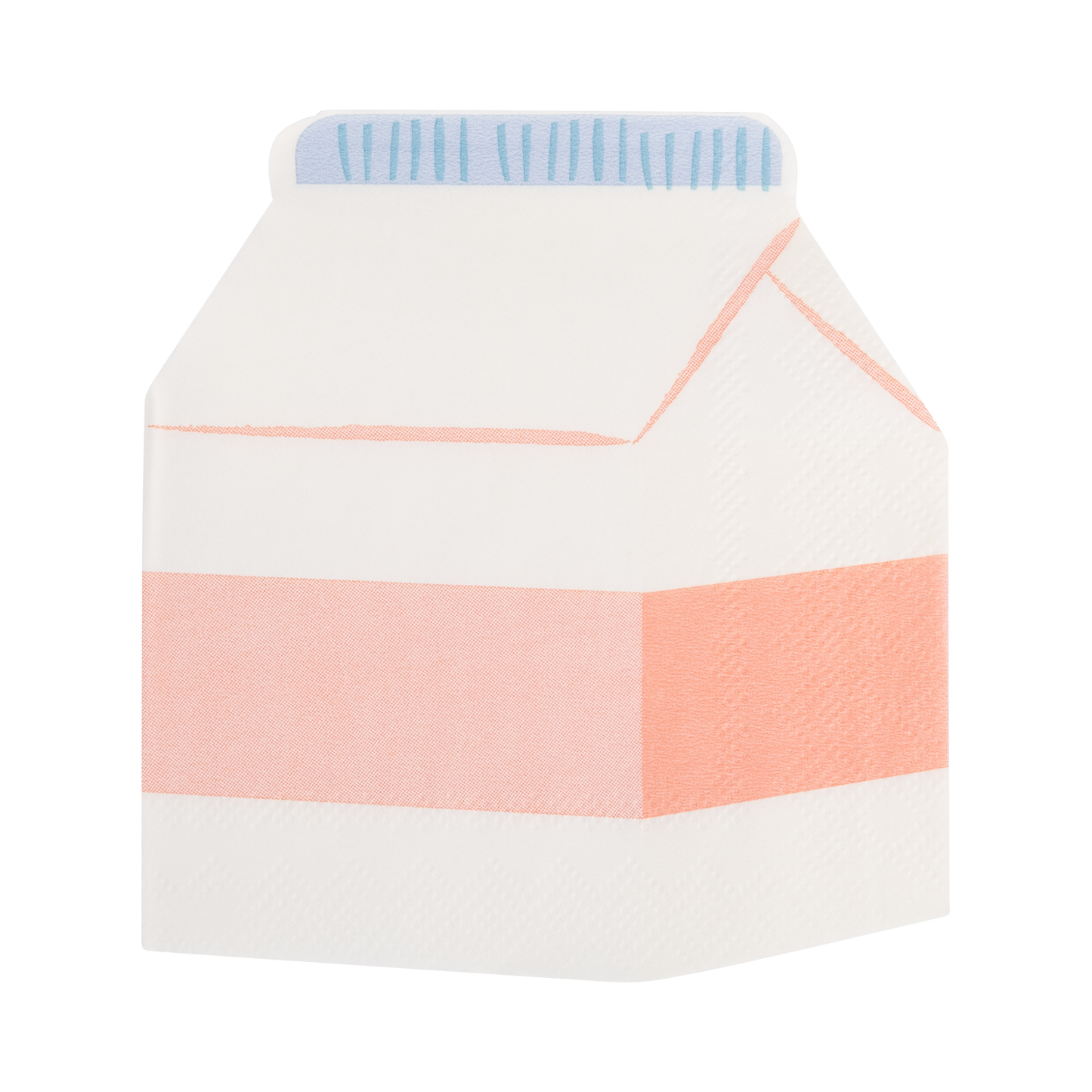 BTS1236 - Milk Carton Cocktail Napkin Set