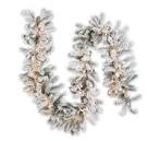 9' Snowy Alpine Garland - Bria Blair Creative