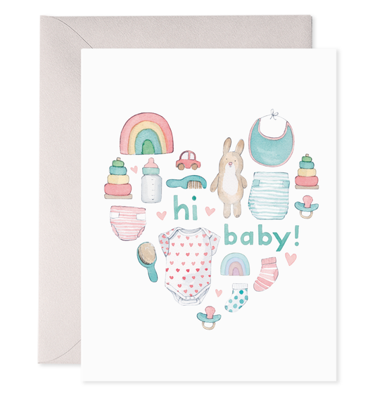 Baby Heart Greeting Card