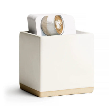 Little Notes® Ceramic Holder l White