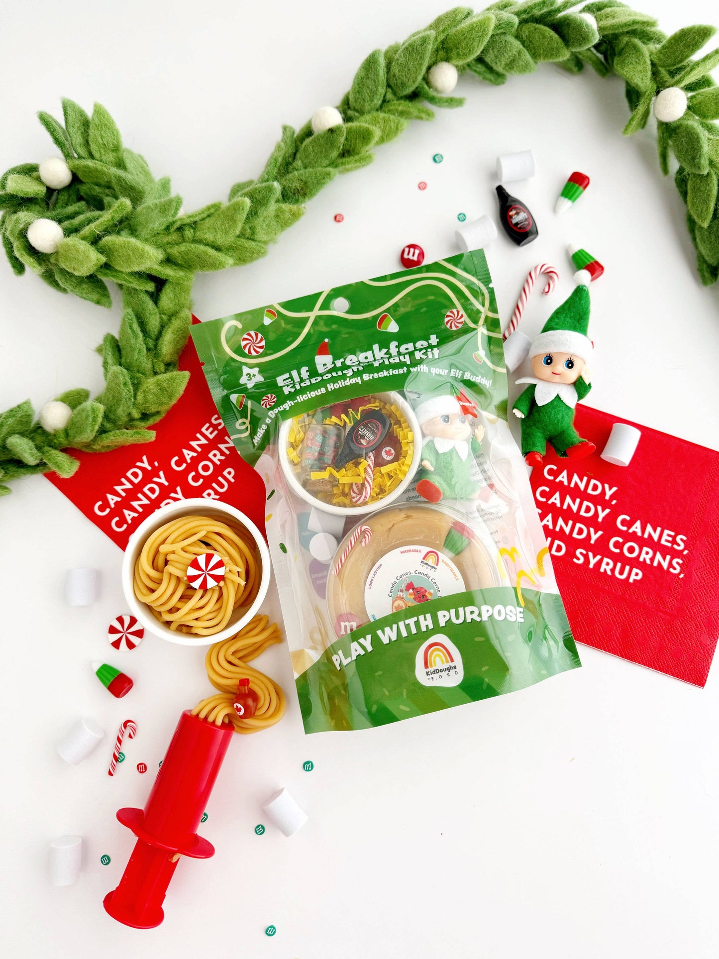 Elf Breakfast (Maple Syrup) KidDough Play Kit