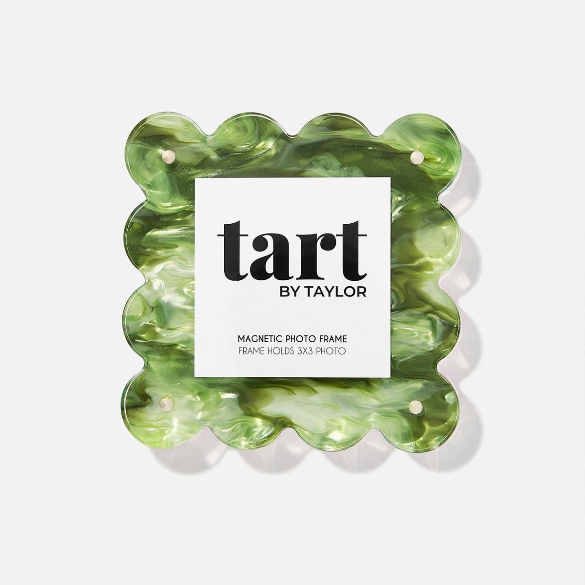 Green Marbled Mini Acrylic Picture Frame