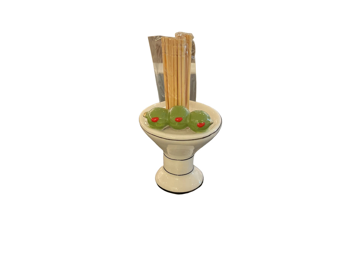 Martini Wine Toothpick Holder