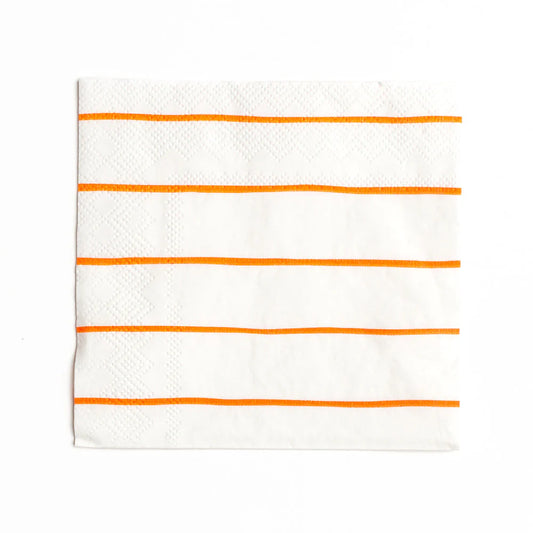 Clementine Frenchie Striped Large Napkins