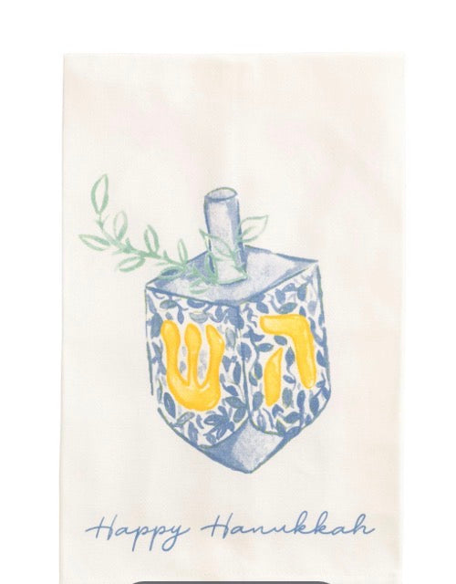 Dreidel Printed Towel