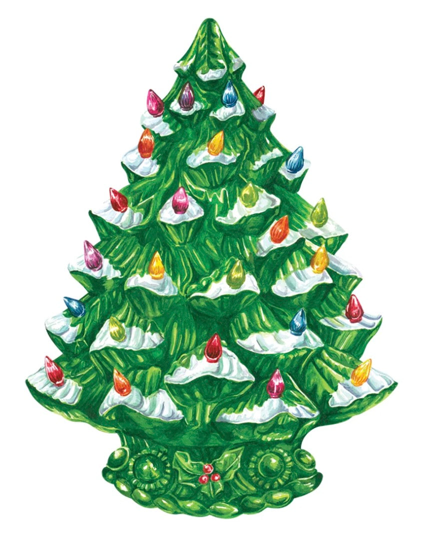 Hester & Cook Vintage Christmas Tree Placemats