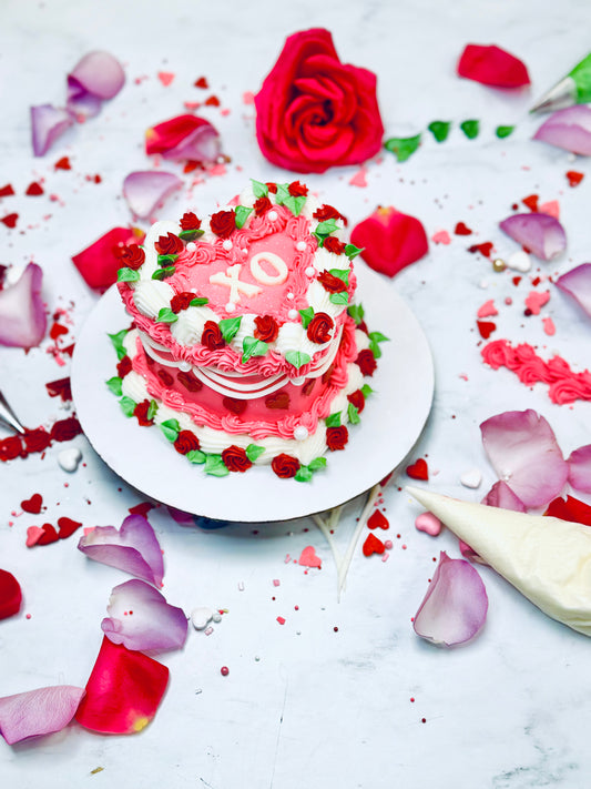 Galentines Cake Decorating Class