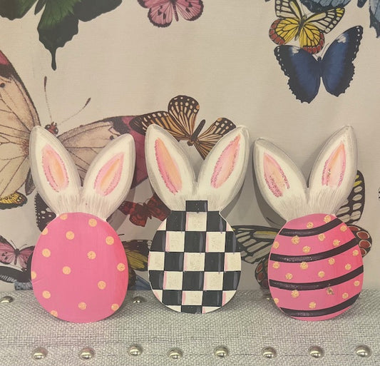 Elegant Easter Bunny Magnets - Assorted Styles