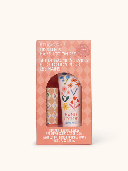 Meadow Lane Lip Balm & Hand Lotion Set