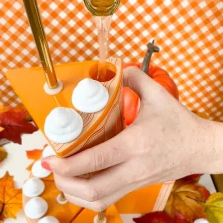 Pumpkin Pie Cup with Straw