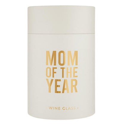 Stemless Wine Glass - Mom of the Year