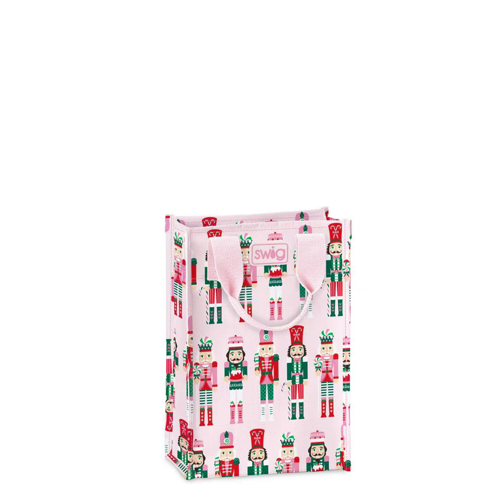 Sugar Plum Soldiers Reusable Gift Bag (Tall)