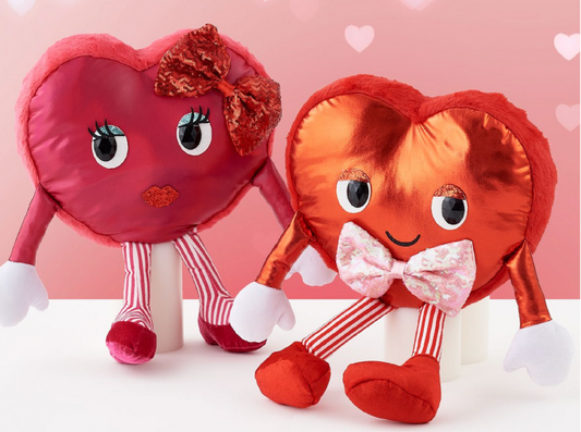 Happy Heart Plush - 2 Assorted Styles