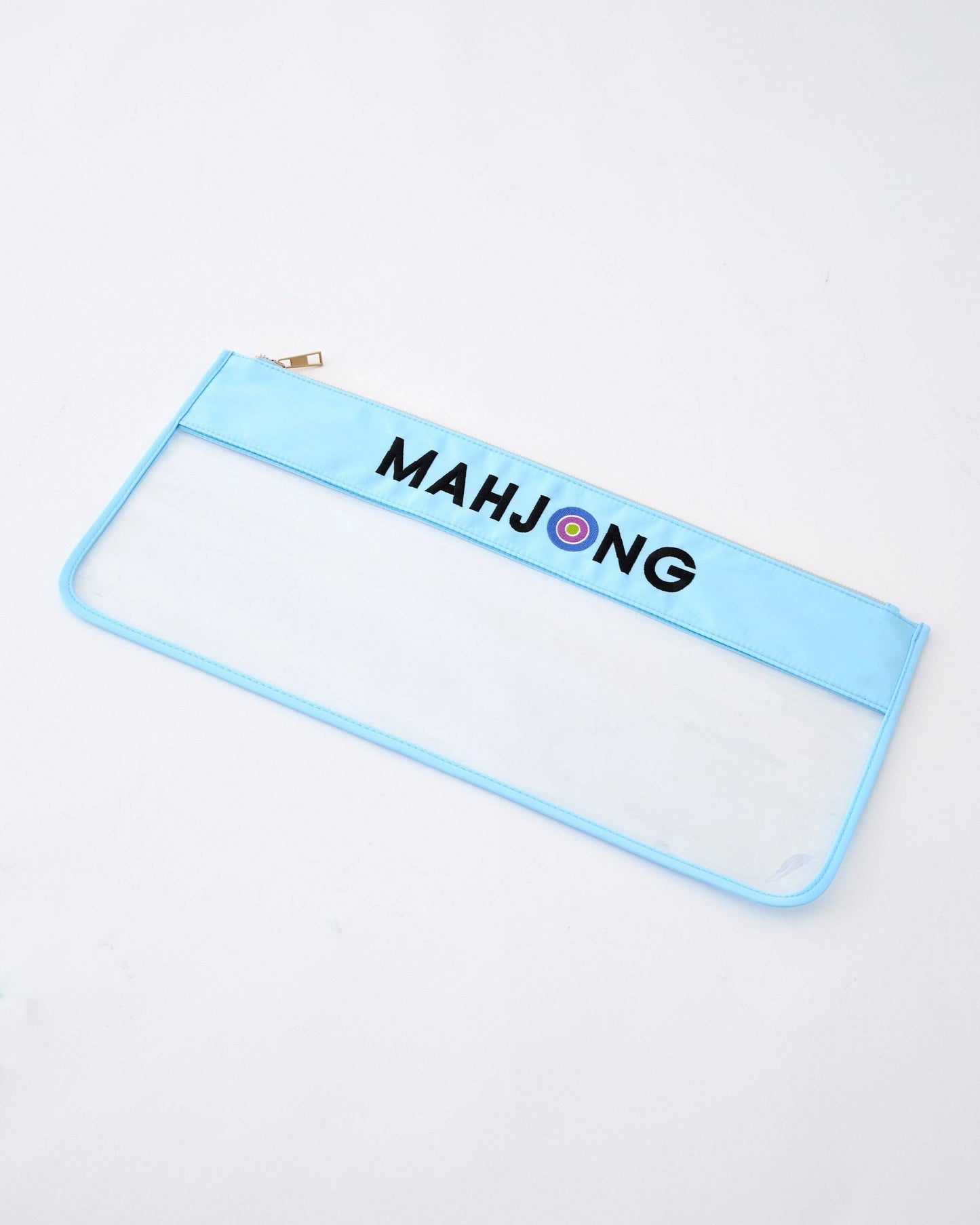 Light Blue Stitched Mahjong