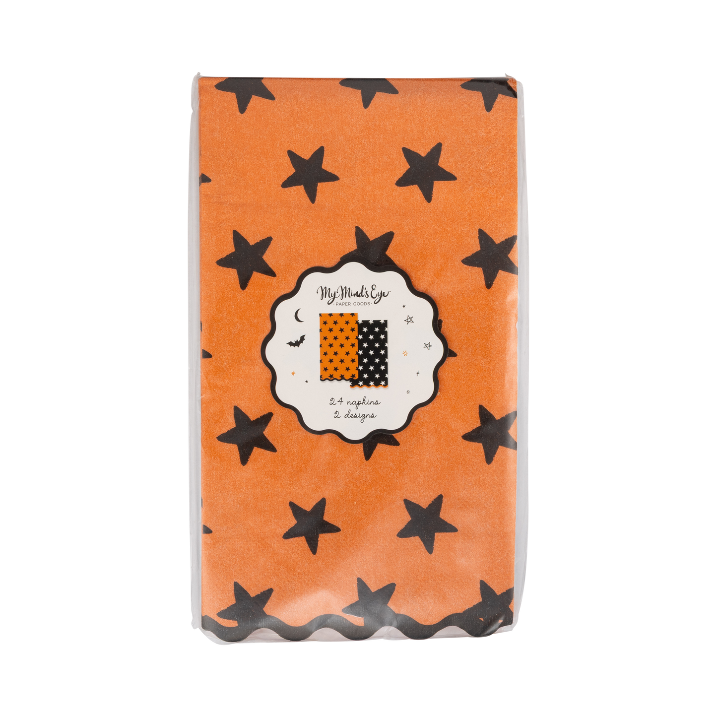 VHP1337 - Vintage Halloween Stars Dinner Napkin Set