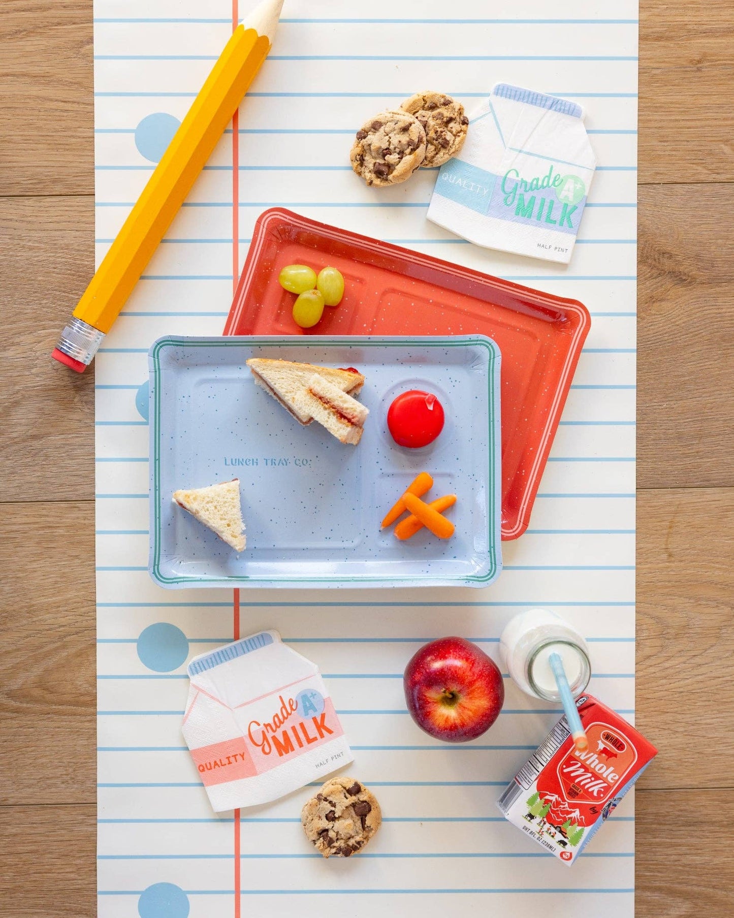 BTS1236 - Milk Carton Cocktail Napkin Set