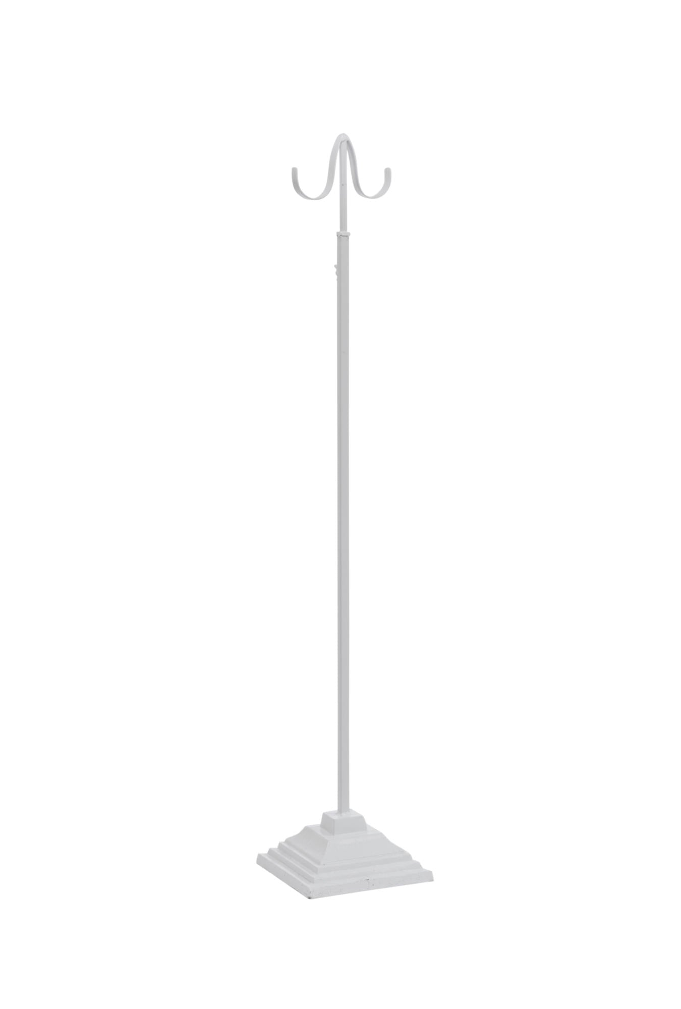 Adjustable Double Sided Metal Wreath Hanger - White - Bria Blair Creative