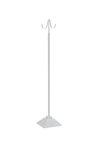 Adjustable Double Sided Metal Wreath Hanger - White - Bria Blair Creative