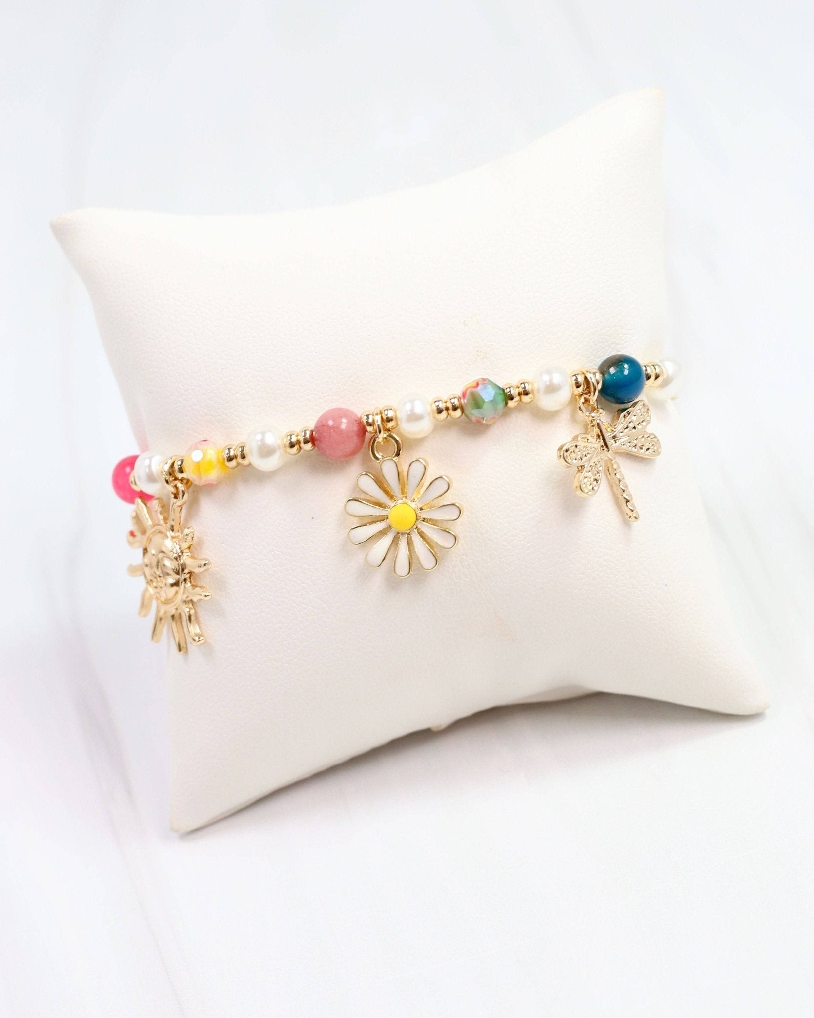 Alanya Charm Bracelet Gold: Default - Bria Blair Creative