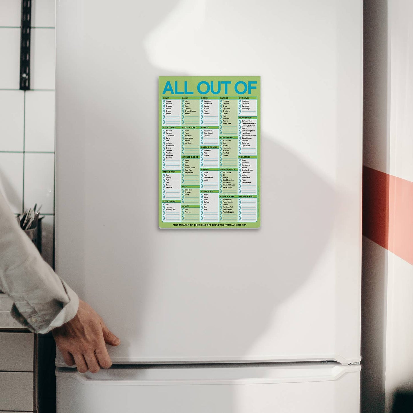 All Out Of Pad® with Magnet (Pastel Version / Original) - Bria Blair Creative