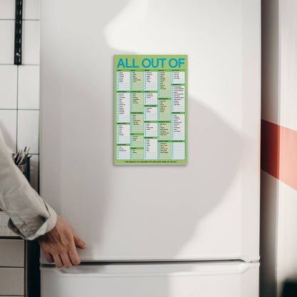 All Out Of Pad® with Magnet (Pastel Version / Original) - Bria Blair Creative