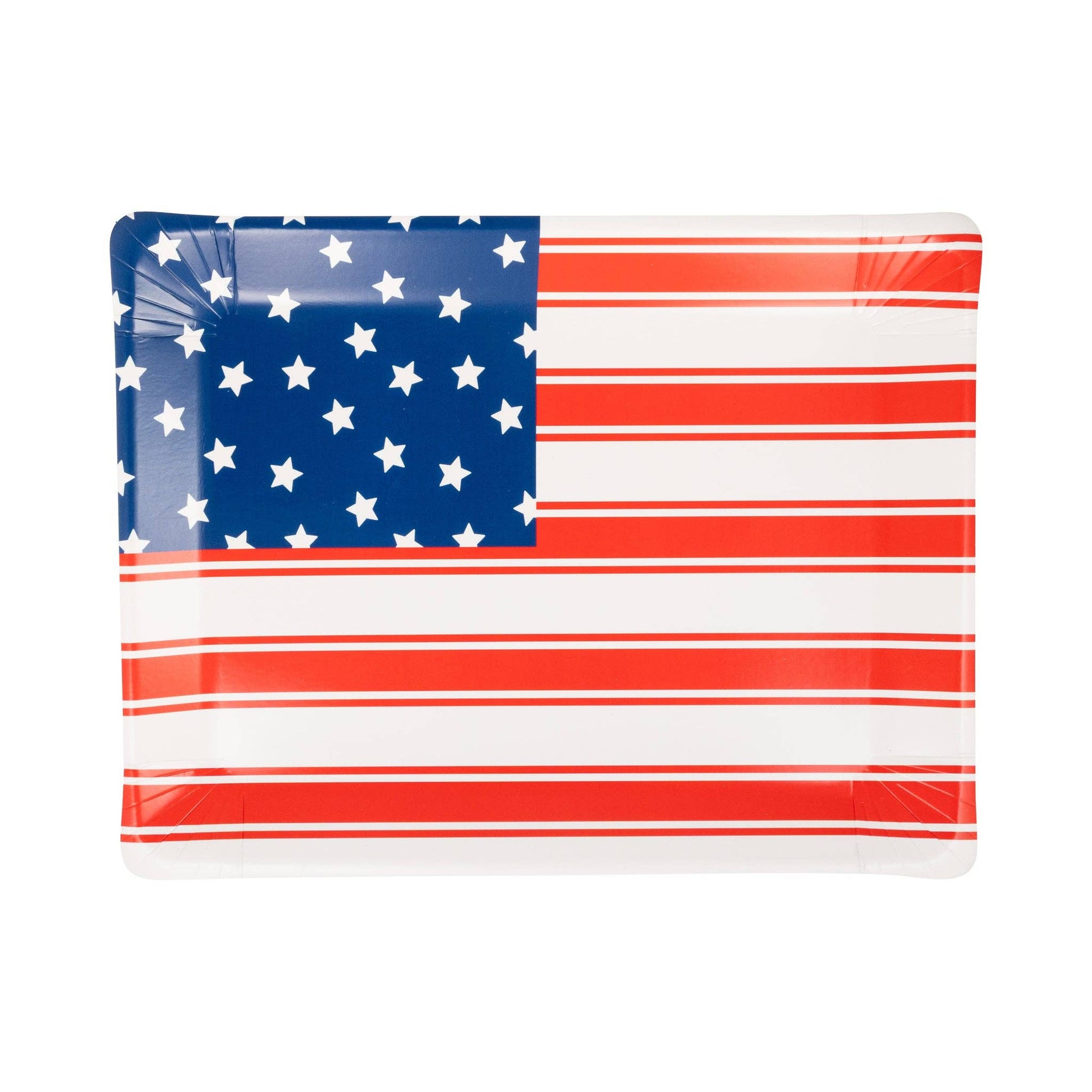 American Flag Plate (8 ct) - Bria Blair Creative
