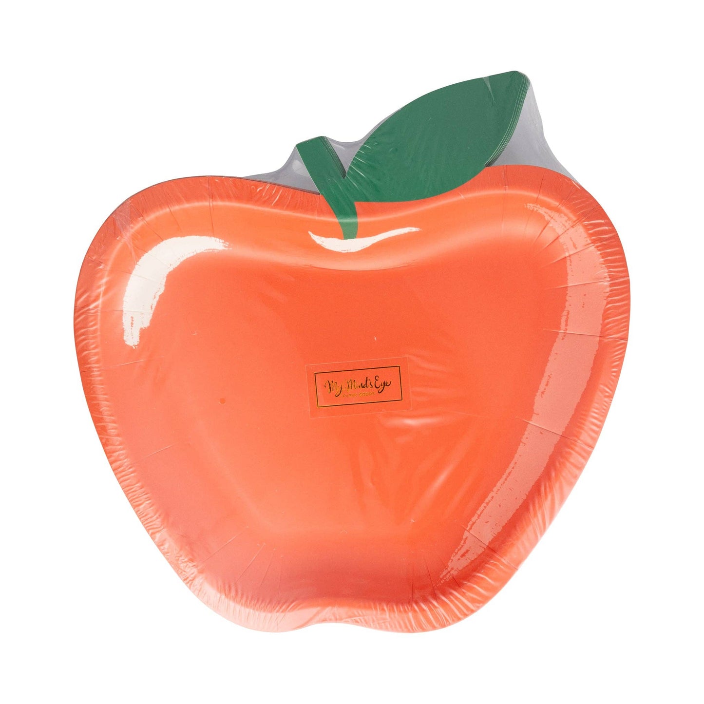 APP1140 - Apple Shaped Paper Plate - Bria Blair Creative