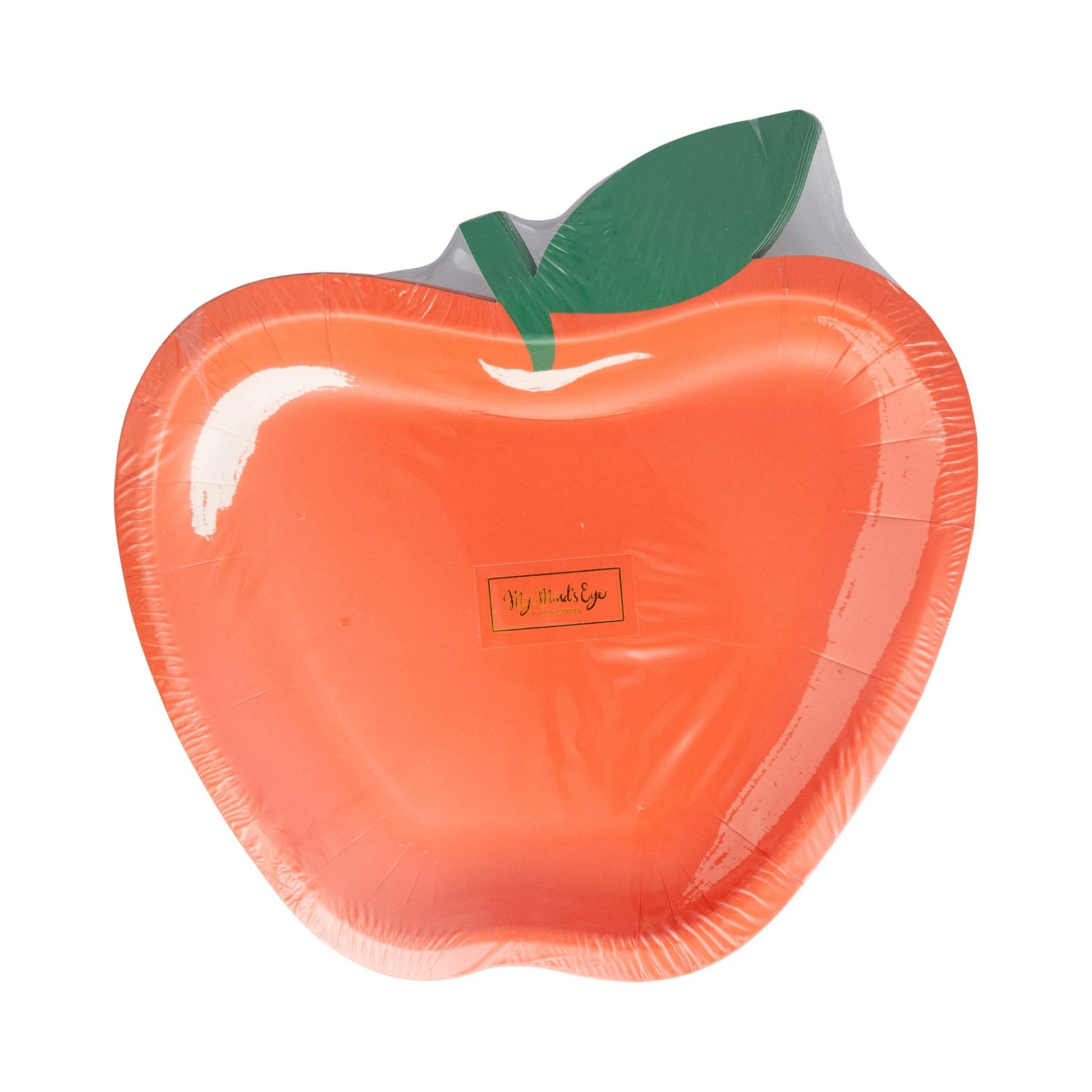 APP1140 - Apple Shaped Paper Plate - Bria Blair Creative