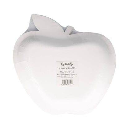 APP1140 - Apple Shaped Paper Plate - Bria Blair Creative