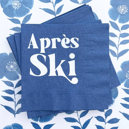 Apres Ski Napkins - Bria Blair Creative