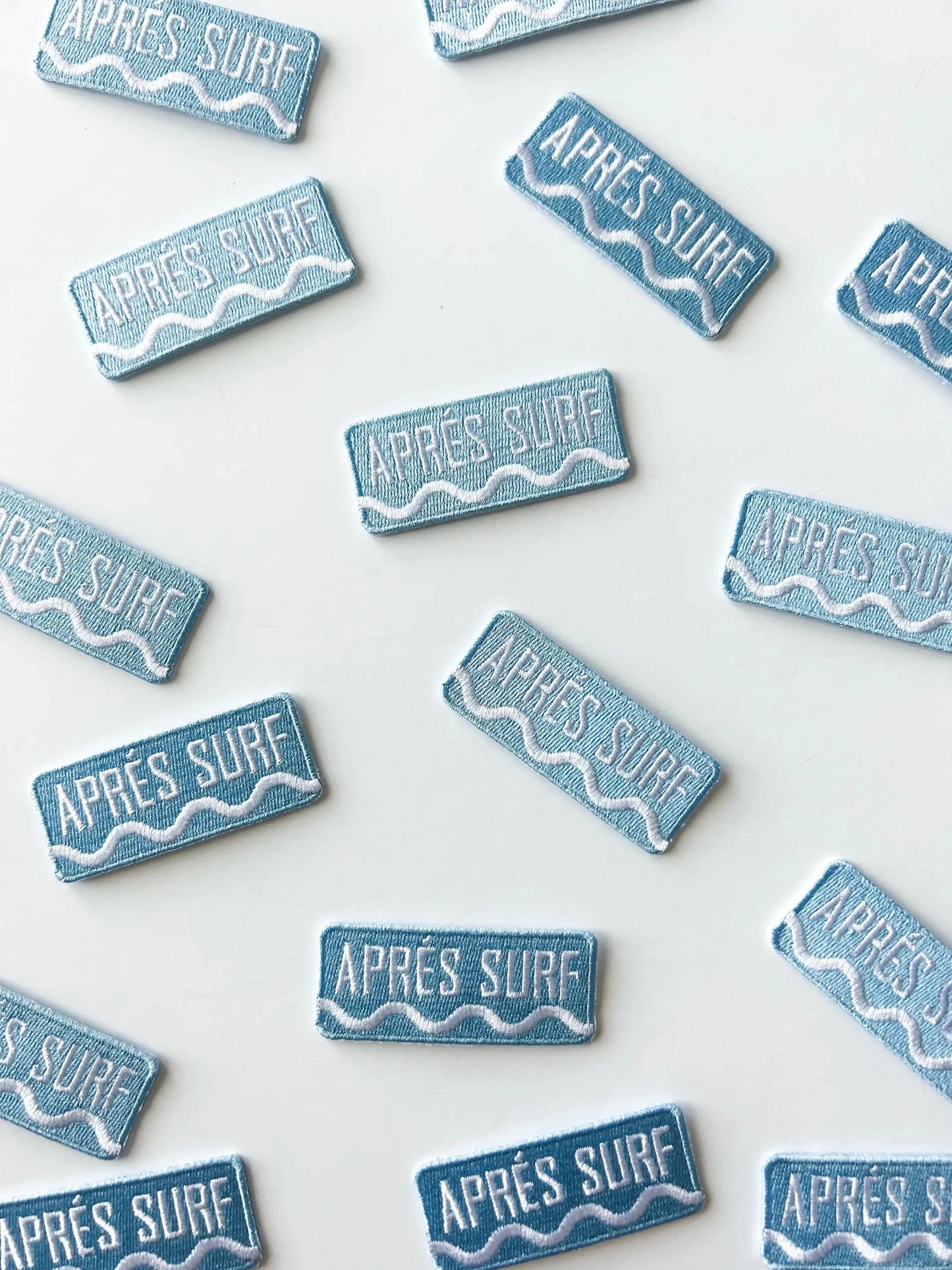 Apres Surf Embroidered Iron On Patch - Bria Blair Creative