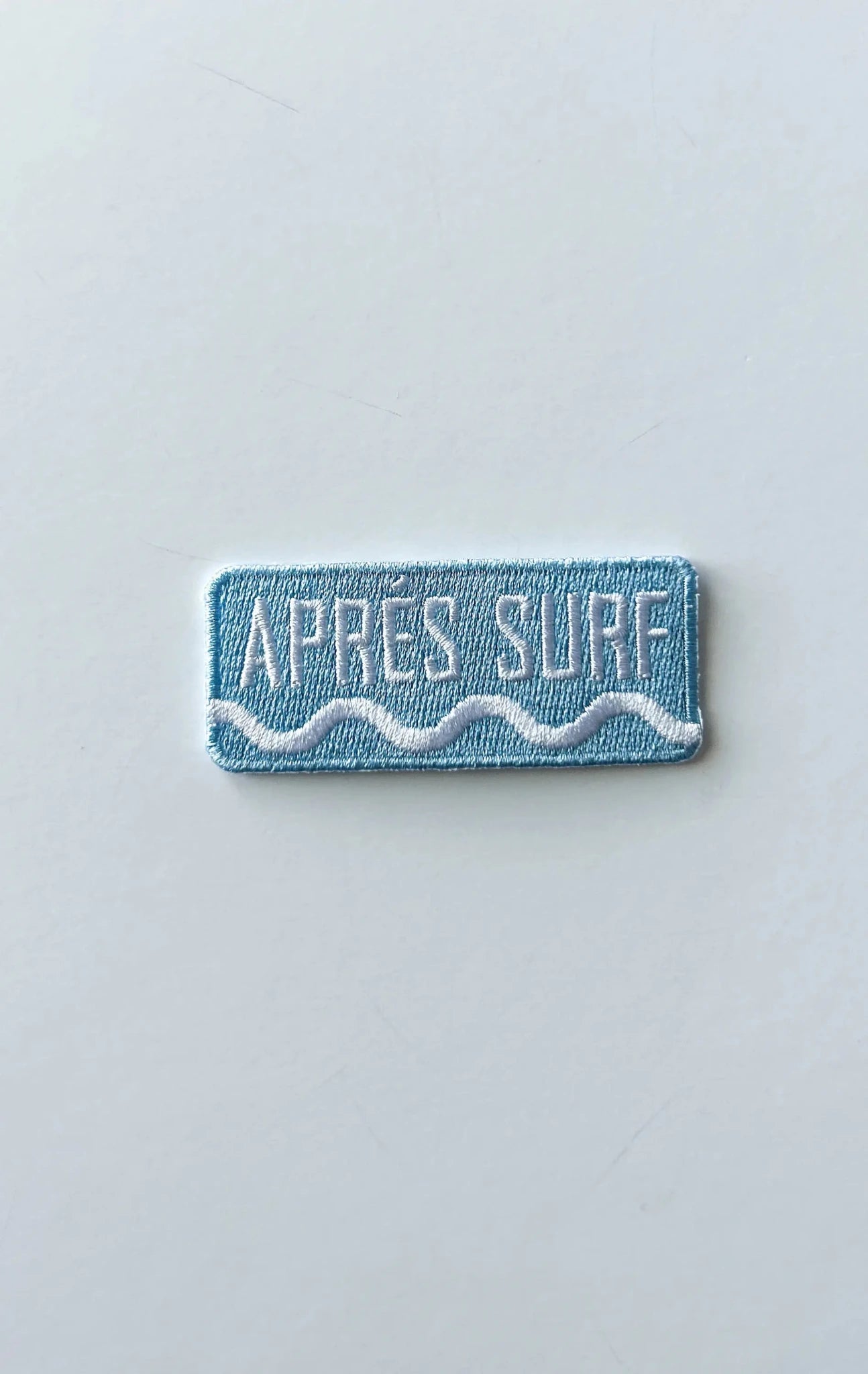 Apres Surf Embroidered Iron On Patch - Bria Blair Creative