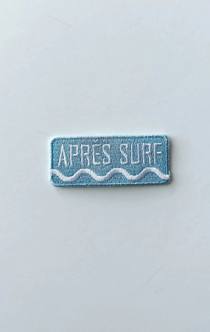 Apres Surf Embroidered Iron On Patch - Bria Blair Creative