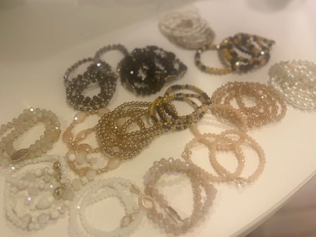Assorted Chunky Stacking Bracelets - Bria Blair Creative