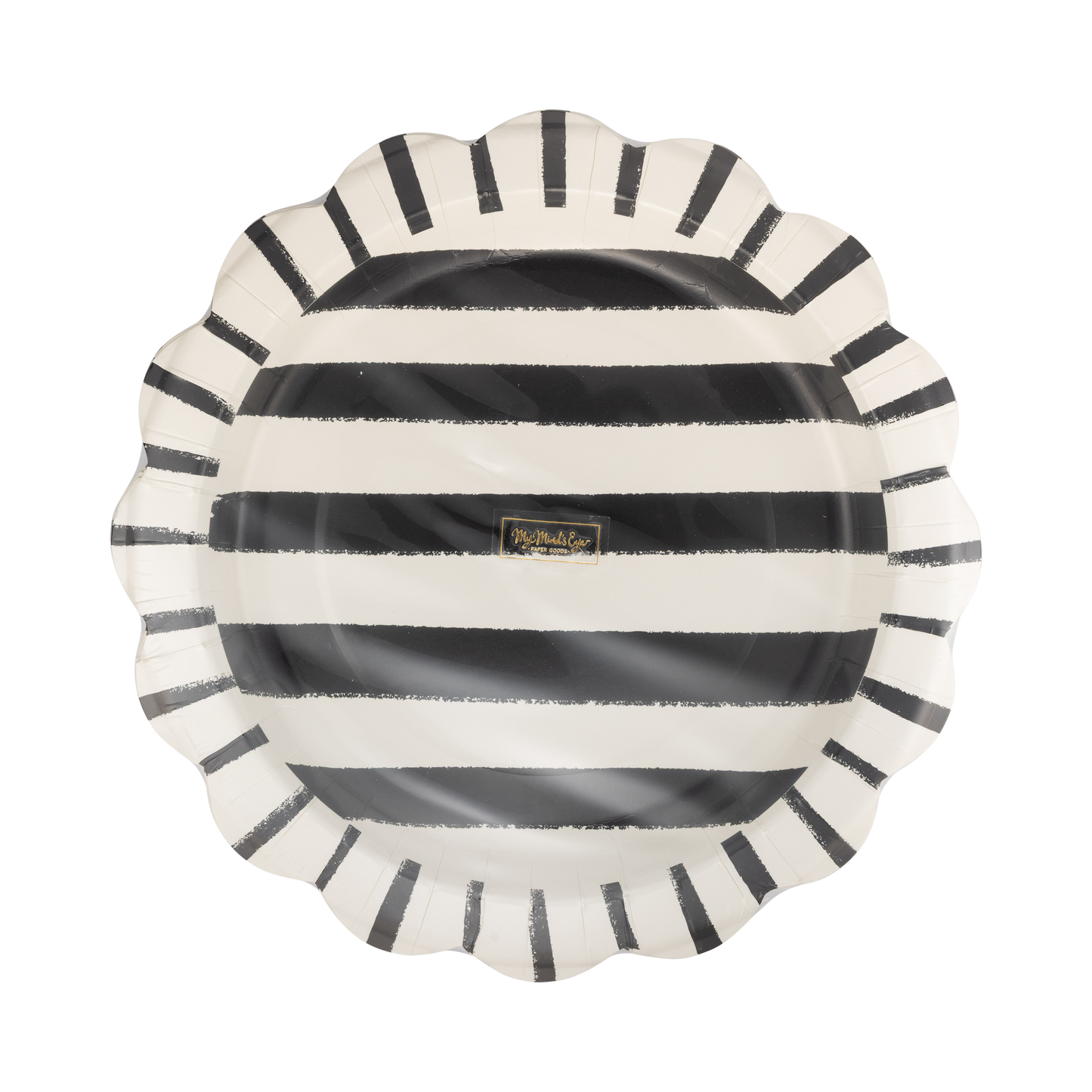 VHP1344 - Halloween Sketchy Stripes 11" Plate