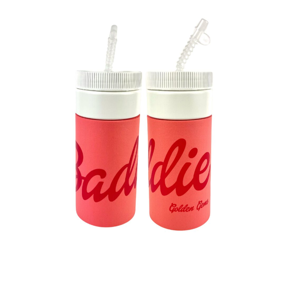 Baddie Era Retro Water Bottle