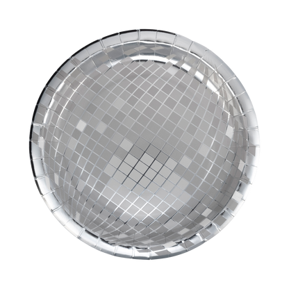 SSC1141 - Silver Disco 9" Plate