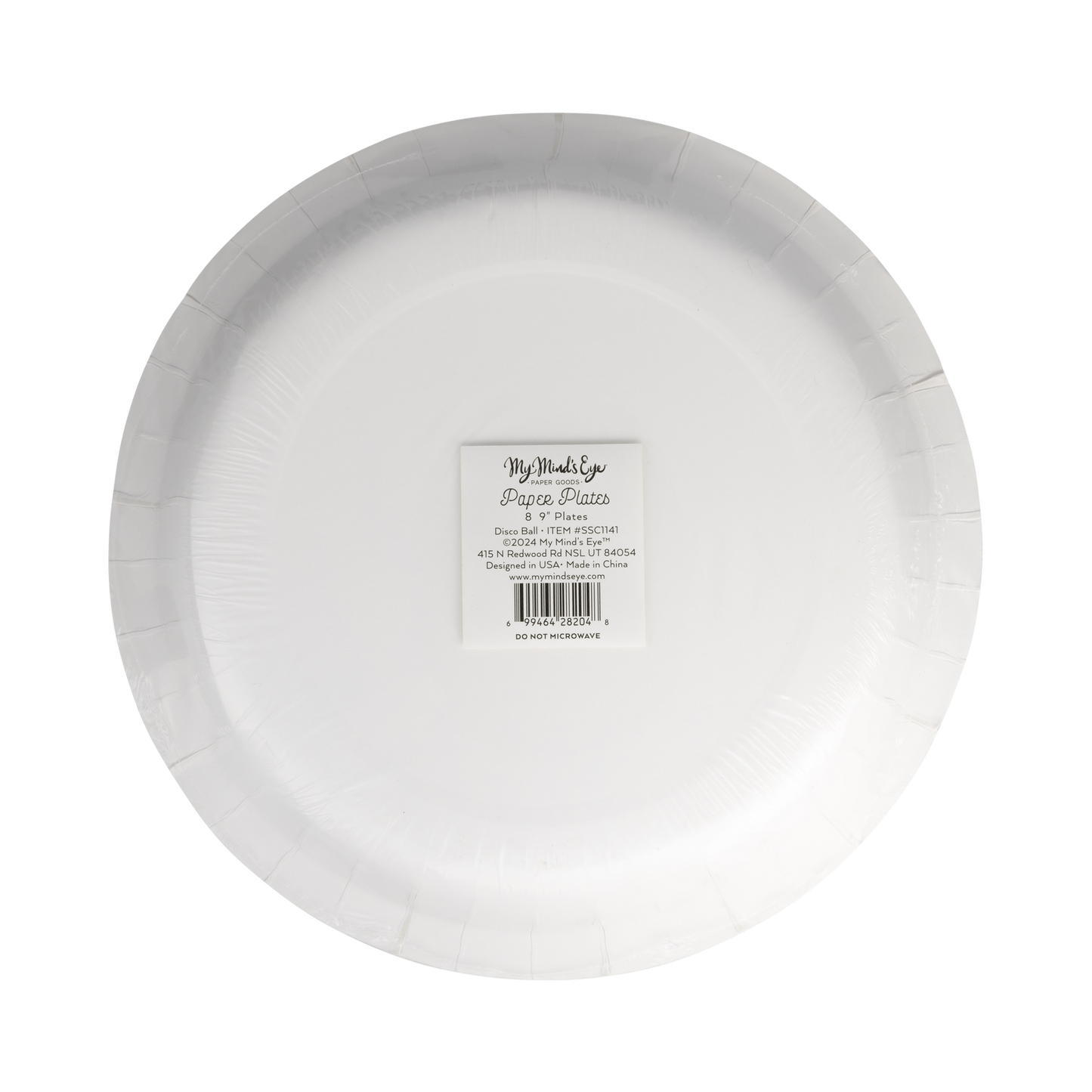 SSC1141 - Silver Disco 9" Plate