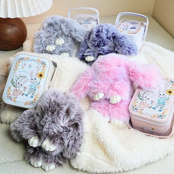 Bao Bunny Furry Kawaii Plush Keychain Mystery Tin (1pc) - Bria Blair Creative