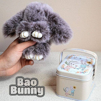 Bao Bunny Furry Kawaii Plush Keychain Mystery Tin (1pc) - Bria Blair Creative